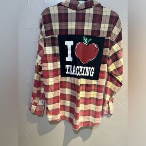 Rad Olive Teaching Flannel